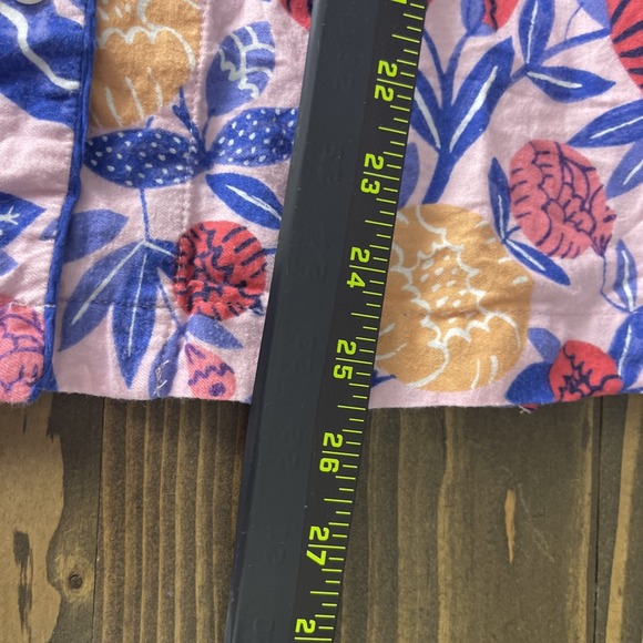 Agathe Singer Anthropologie Cheetah Pajama Top Womens Size S Sleep Dopamine - Picture 8 of 11